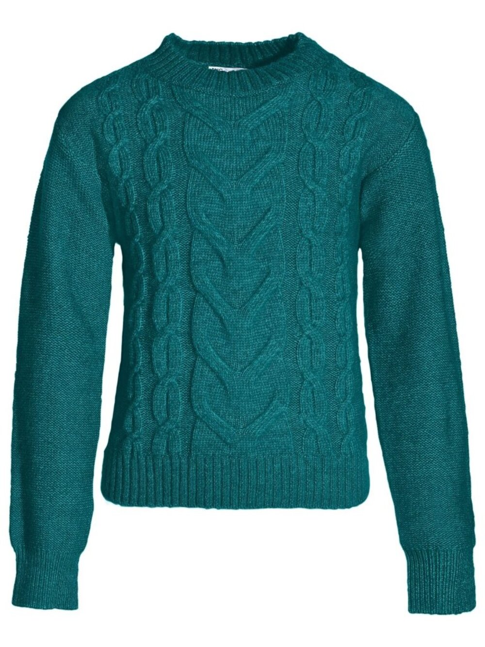 Epic Threads Toddler Cable-Knit Crewneck Sweater Ocean Pine Size 2T NWT